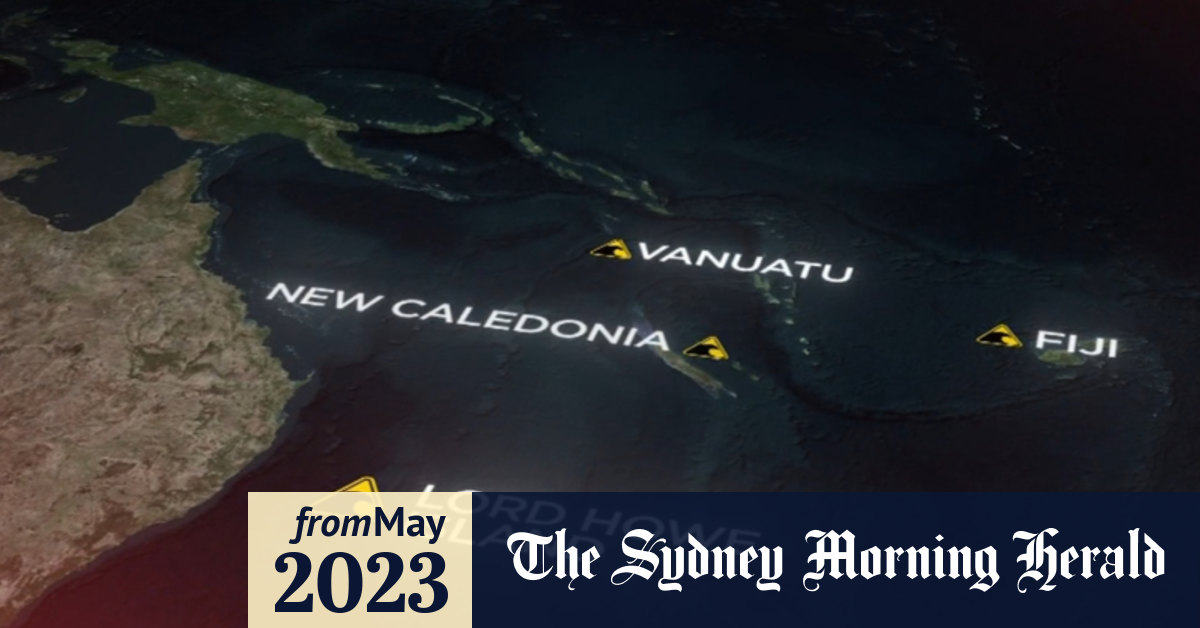 Video Tsunami warning issued for Lord Howe Island